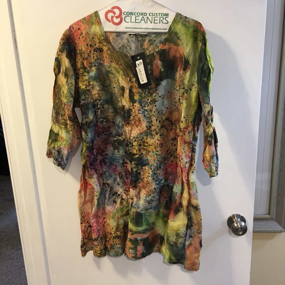 Multi colored tunic